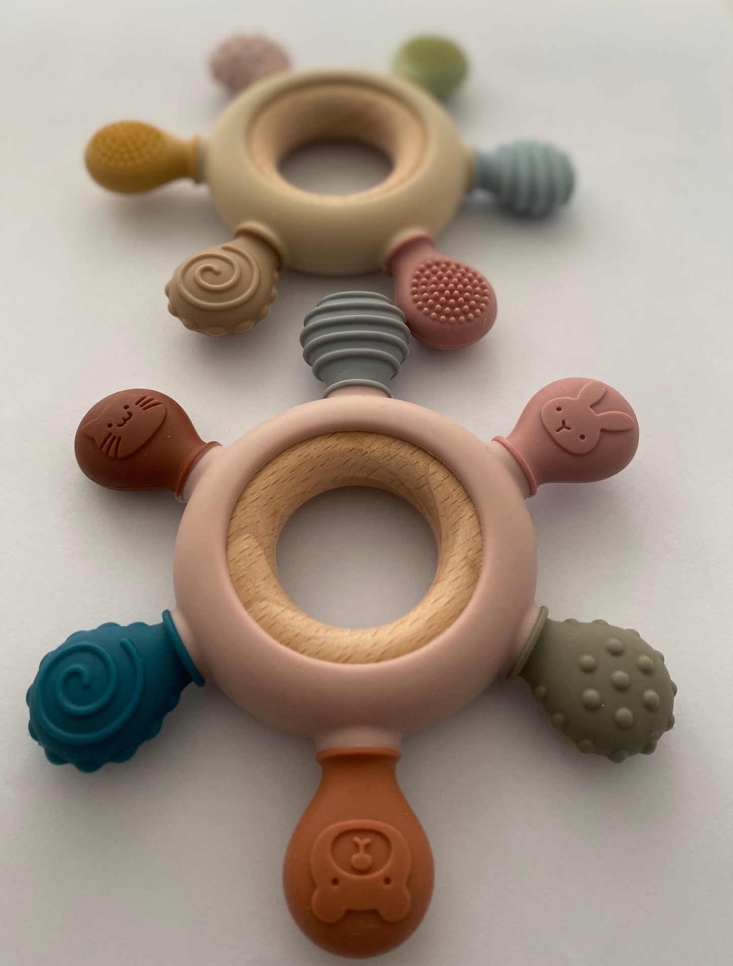 Abstract Silicone Teether