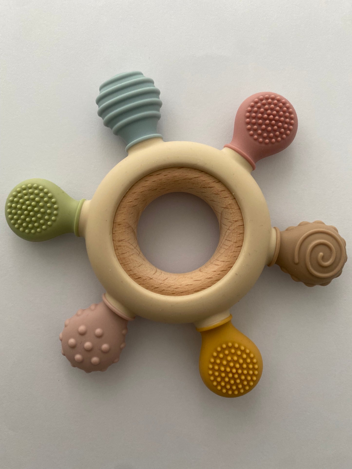 Abstract Silicone Teether