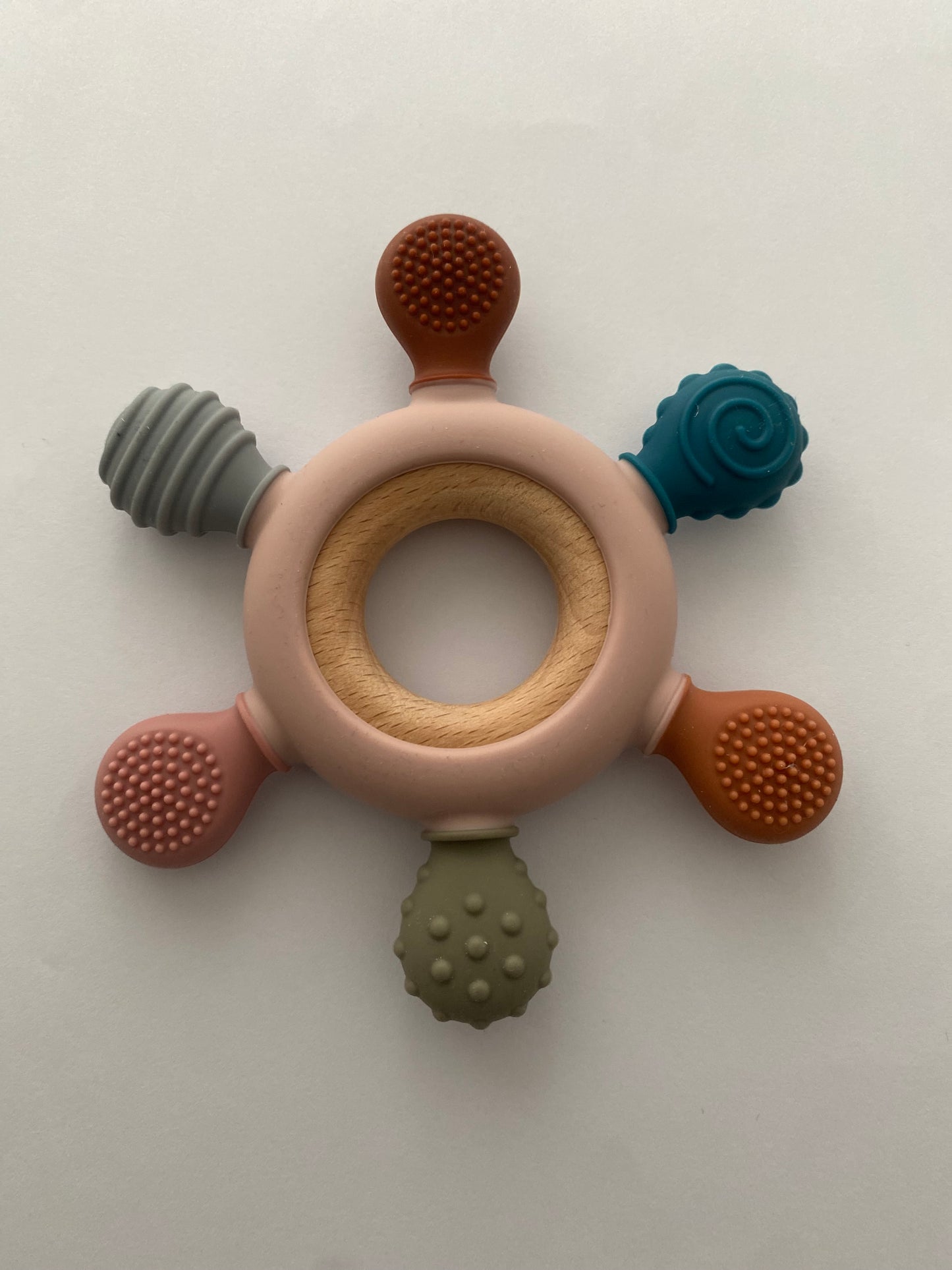 Abstract Silicone Teether