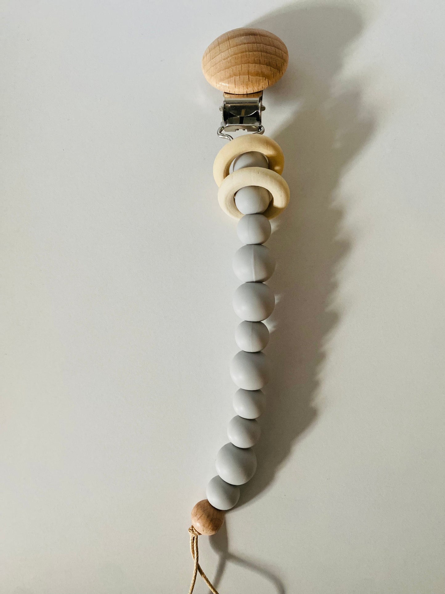 Riley Pacifier Clip NINO & VIV
